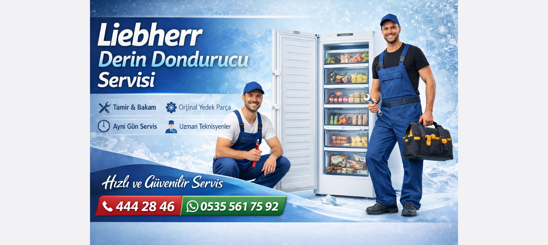 Liebherr Derin Dondurucu Servisi